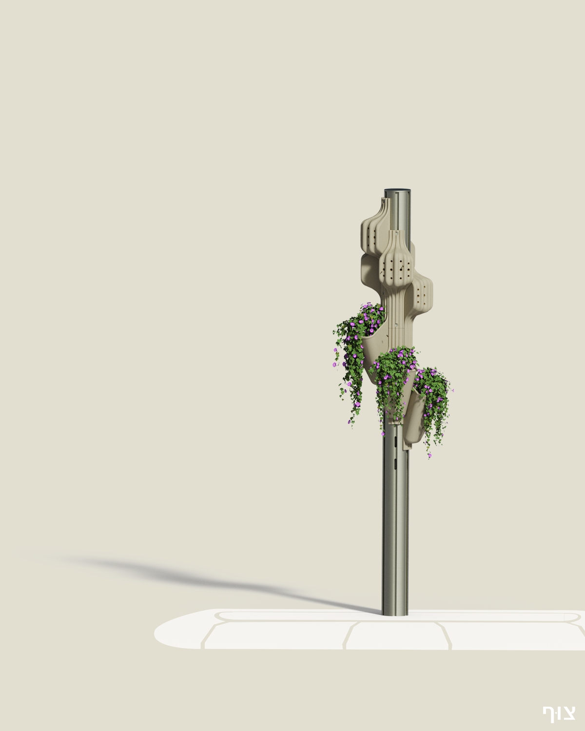 Configuration 01 — For traffic islands and roundabouts
