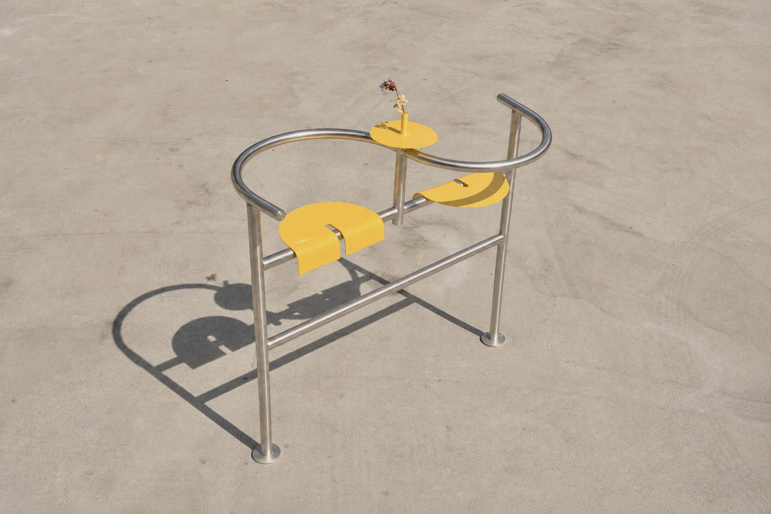 A series of interpretations and interventions centered on a single object — the urban railing