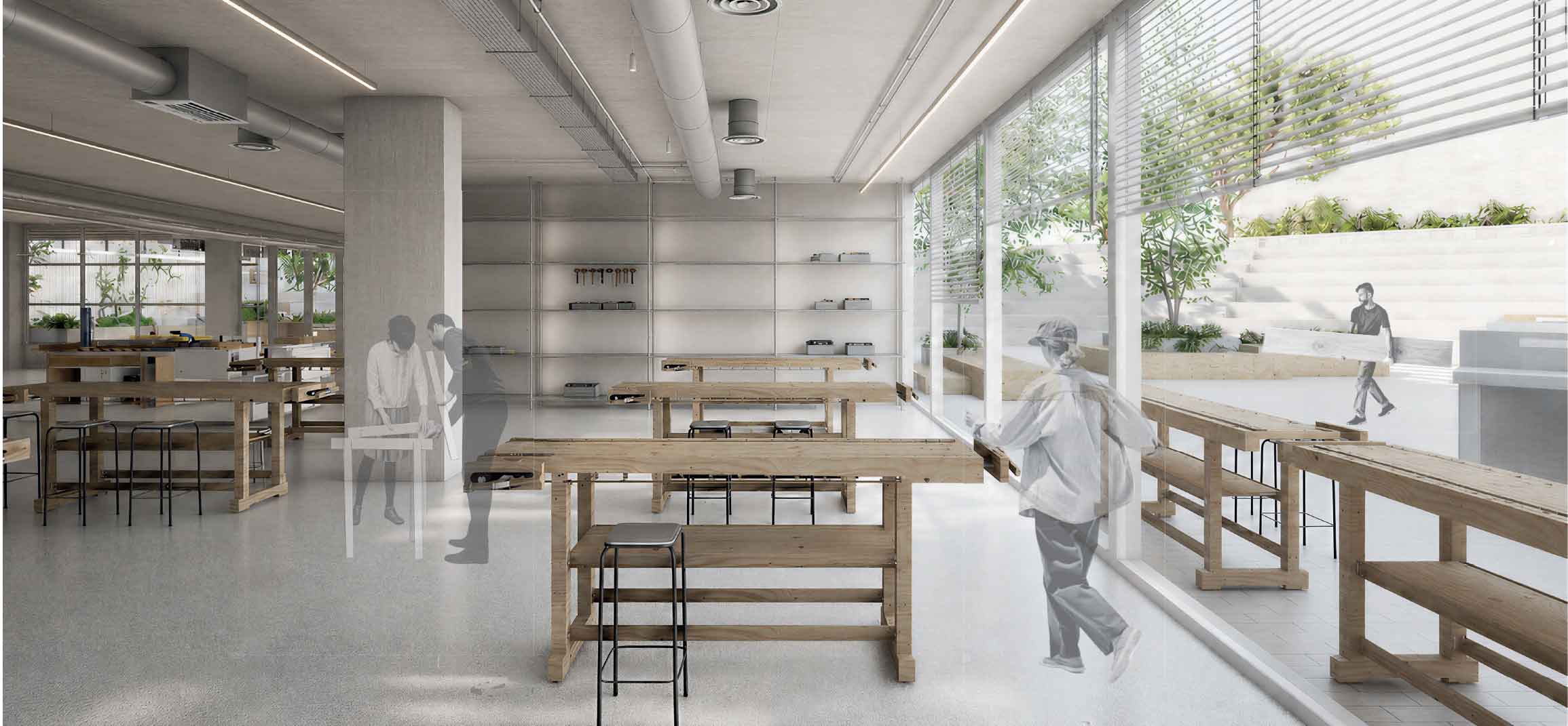 Workshops - Courtyard View