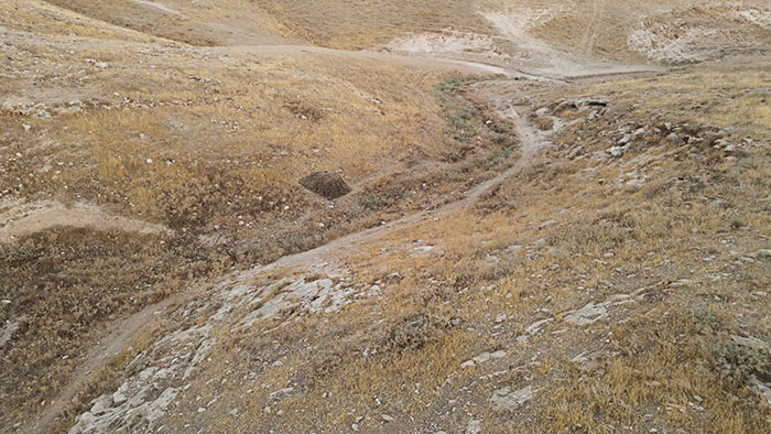 Drone View of the Camouflage tent