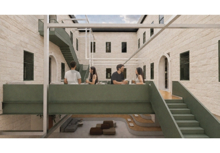 View of the Inner Courtyard