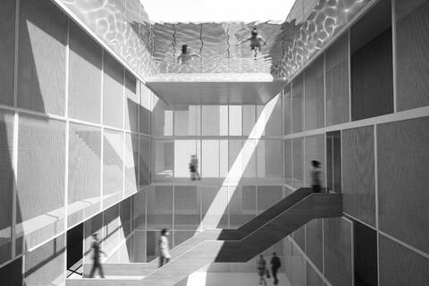 Floor 6 - Upper swimming pool
