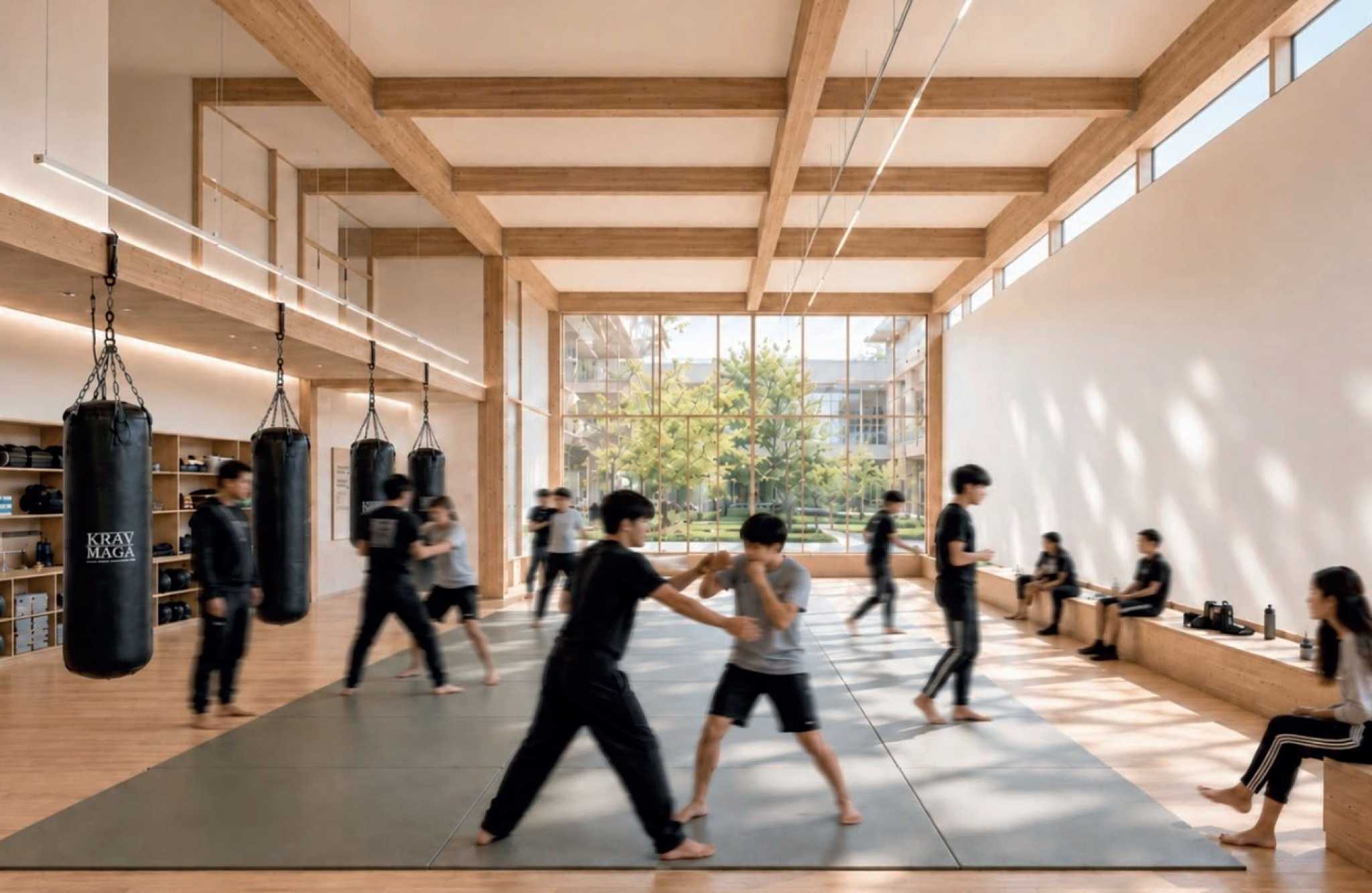 krav maga classroom