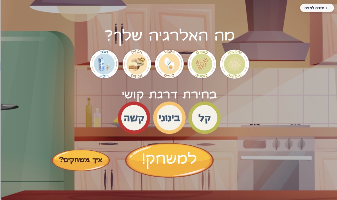 משחק נינגת האלרגיות